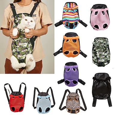 Pet carrier backpack for travel
